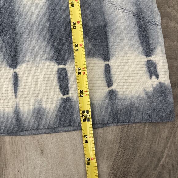 Lululemon Swiftly Tech Racer Back Tie Dye Tank Top Size 6 Blue White - Picture 7 of 11